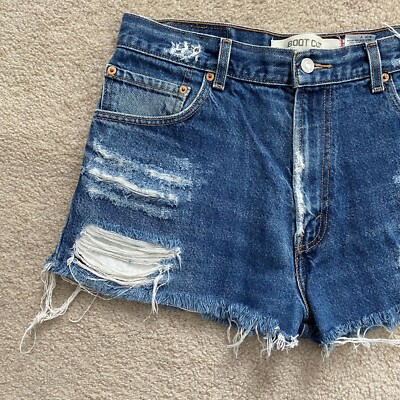 90s Levi’s 517 W34 L29 Vintage Levi's 517 Boot Cut W34 L29 Denim Cut Off Shorts