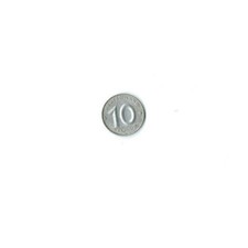 DDR 10 Pfennig M&uuml;nze 1952 - SS-VZ