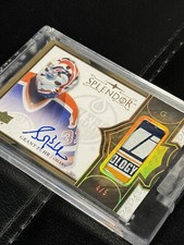 2017-18 Upper Deck Splendor Grant Fuhr Pad #BDGF Serialized 4/5