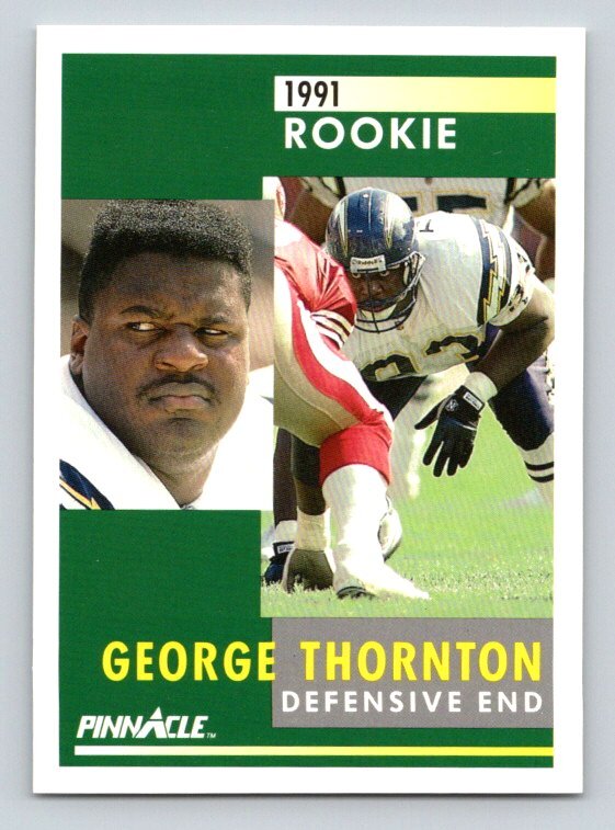 1991 Pinnacle -   RC  #303 George Thornton