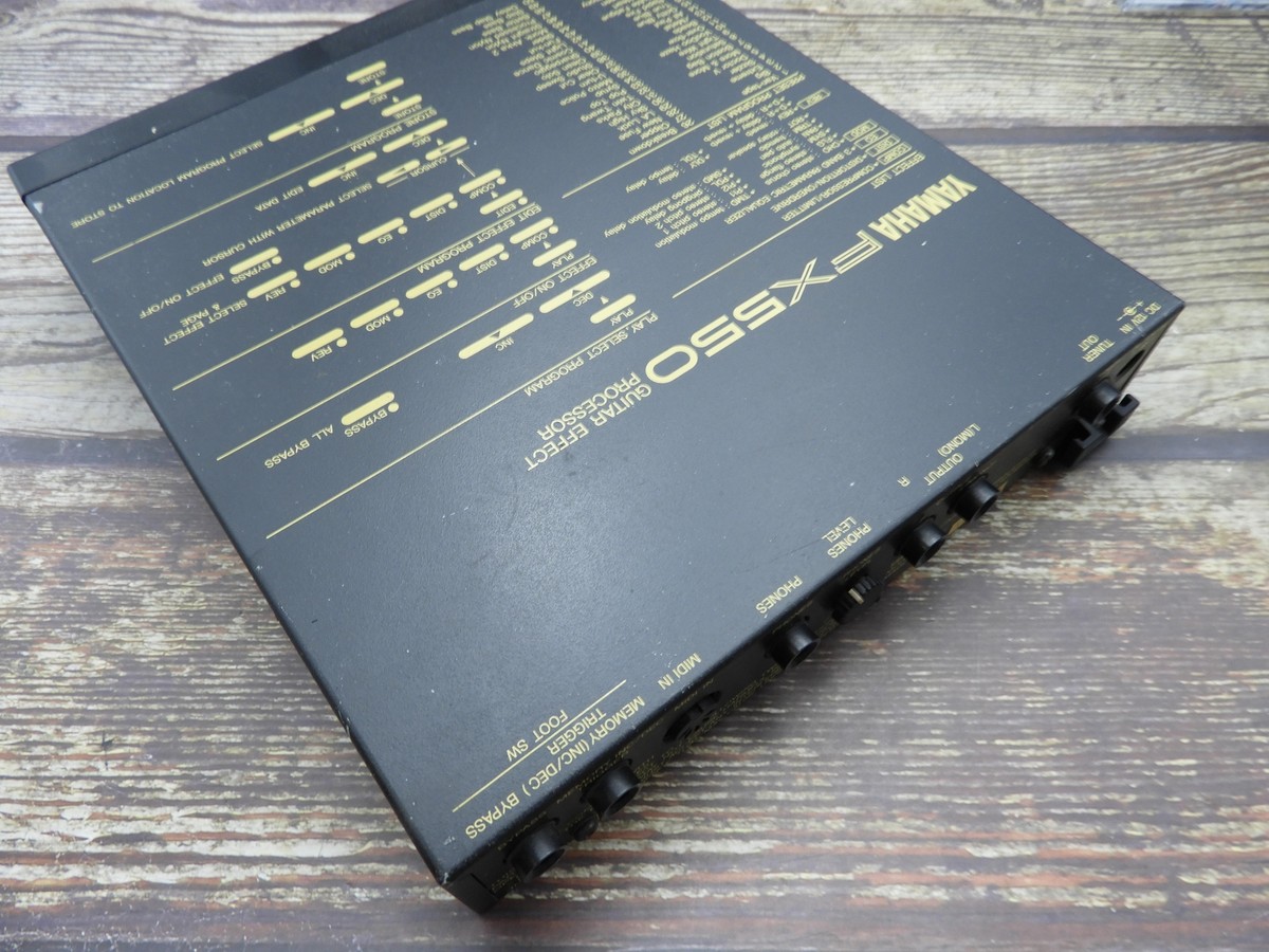 YAMAHA FX550 Guitar Effect Processor Multi-Effects from