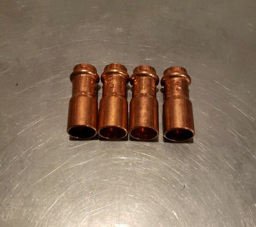 (4) 1/2 Inch Propress X 3/4 Inch Fitting Reducer.