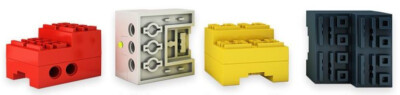 4 SBrick COLOR Cases (power,functions,control,remote,car,truck,remote,control)