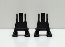 2 x ROCK BEINE SCHUHE SCHWARZ FLACH PLAYMOBIL zu Rockhülse Ritter Malteser B141