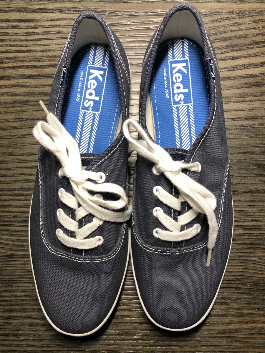 Stylish dark blue tennis shoes sneakers Keds WF34200M W sz 7 M