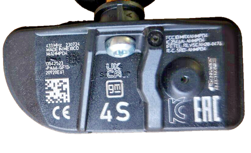 4pcs NEW GM 13533166/13542523 TPMS TIRE PRESSURE INDICATOR SENSOR - Picture 3 of 4