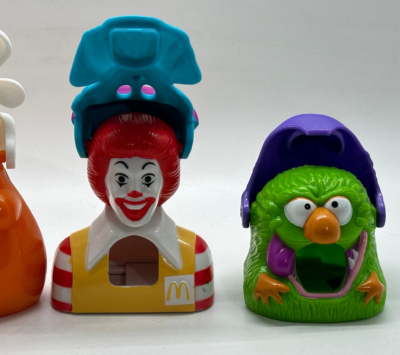 McDonald's Halloween 1998 Candy Dispenser Toy Grimace Ronald