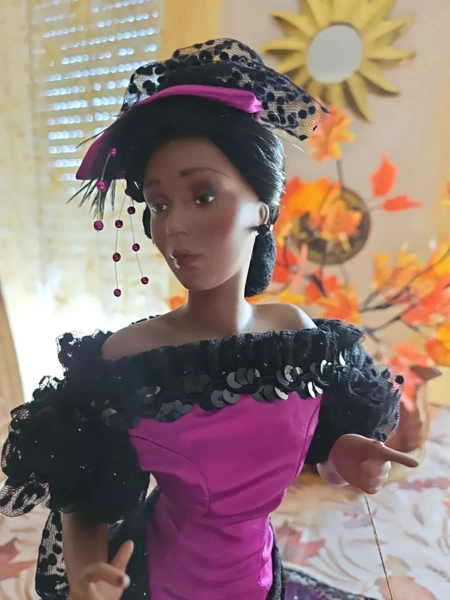 FRANKLIN MINT Sophisticated Lady Duke Ellington Jazz Porzellanpuppe Heirloom Dol