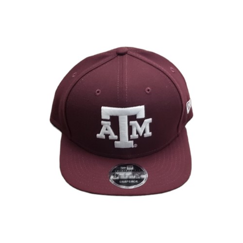 New Era Texas A&M Aggies NCAA 950 OF Basic Adjustable Snapback Hat Maroon OSFM - Bild 2 von 7