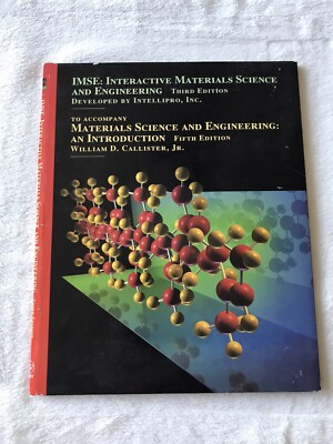 Software IMSE to Accompany Materials Science and Engineering by Callister (1999)