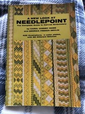 VINTAGE 1972 A New Look at NEEDLEPOINT: The Complete Guide to Canvas Embroidery