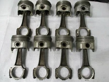 FORD 429 V8 COMMERCIAL GAS ENGINE CONNECTING RODS AND PISTONS D9TE AA