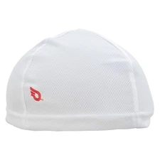 WHITE HEADSWEATS COOLMAX SKULL CAP SKULLCAP CYCLING HELMET LINER BEANIE NEW