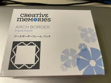 CREATIVE MEMORIES ~ ARCH BORDER ~ Frame Punch ~ Scrapbooking!   