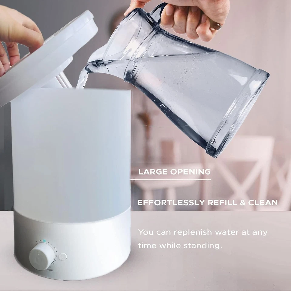 Humidifier Cool Mist for Bedroom/Water Filter/Oil Diffuser/Auto Shut Off/7-Light - Image 4 of 4