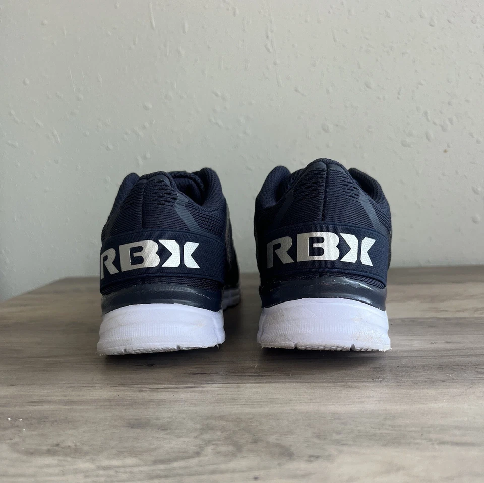 RBX Live Life Active Unisex Kids Athletic Running Shoes Navy Blue Size 3.5 - Image 4 of 4