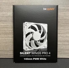 be quiet! SILENT WINGS PRO 4 - 140mm PWM White(BL119) Brand New