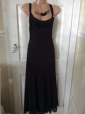 Marks & Spencer Per Una COCKTAIL/CRUISE DRESS SIZE 12 VCg Hols 5/6 To 15/6