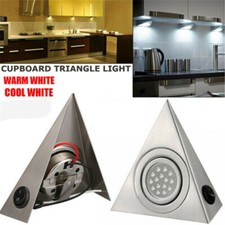 LED Mains Kitchen Under Cabinet Cupboard Triangle Light 240V No Driver Required