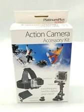 Sunpak - PlatinumPlus Action Camera Accessory Mount Kit Action-3BB #13725