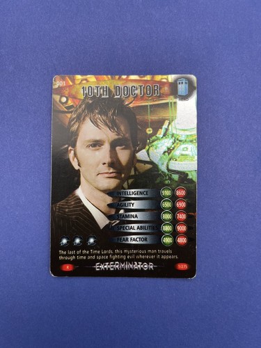 Doctor Who Battles in Time Cards - EXTERMINATOR/ANNIHILATOR/INVADER - 501-550 - Picture 4 of 58