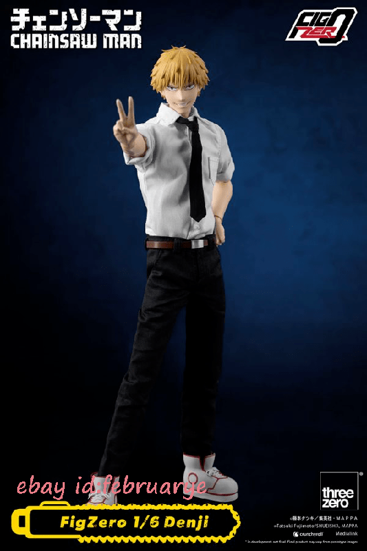 3A Threezero 1/6 Chainsaw Man Denji Action Figure Toys