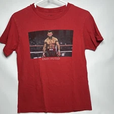 DGK Mike Tyson Undisputed Shirt Men's Size Small IRON MIKE Red T 100% Cotton