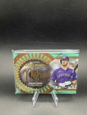 2023 Topps Five Star  NOLAN JONES Golden Graphs Aqua #GG-NJ #/30 ROOKIE RC Auto