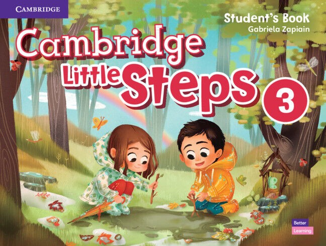 Cambridge Little Steps Level 3 Student's Book, Zapiain, Gabriela, Very Good cond