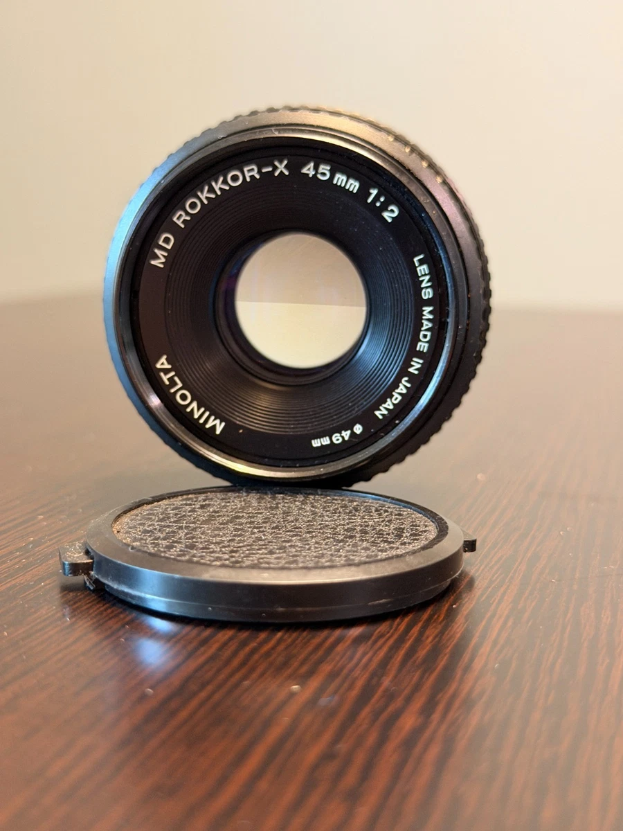 Minolta f/2 Camera Lenses 45mm Focal for sale - eBay