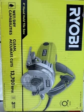 (NEW) RYOBI "4" HAND HELD TILE SAW.
