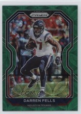 2020 Panini Prizm Green Scope Prizm 31/75 Darren Fells #78 qp4