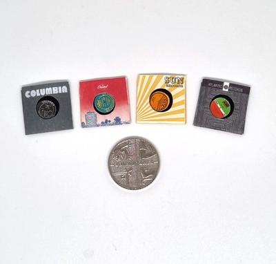 Puppenhaus Miniatur Maßstab 1:12 - 7'' Einzelplatten (45er) x 4 - Set B