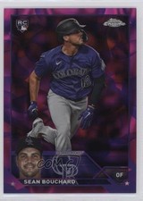 2023 Chrome Update Magenta & Purple Lava Lamp Refractor /299 Sean Bouchard 0y1a
