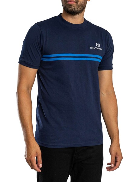 Sergio Tacchini Neues Supermac T-Shirt, Blau - 3XL-image