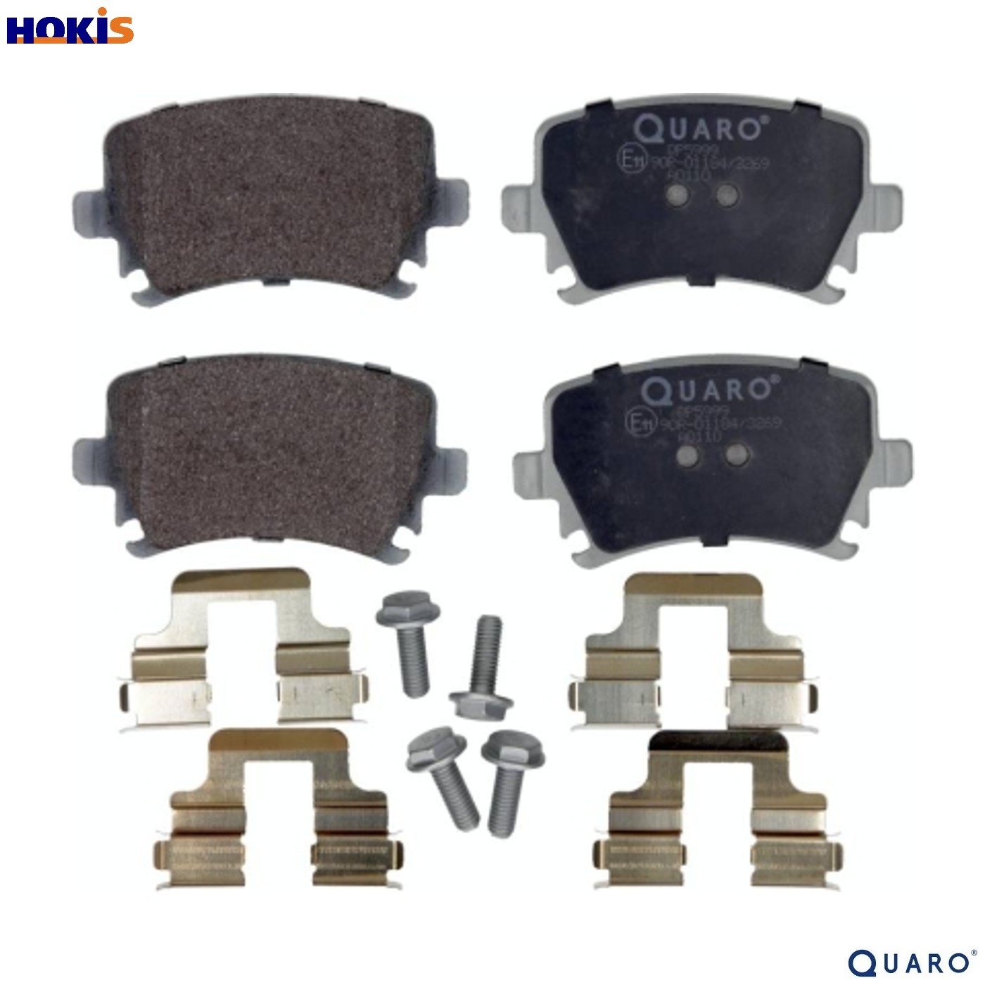 BRAKE PAD SET DISC BRAKE QP5999 FOR SKODA OCTAVIA/III/Combi SUPERB LAURA YETI