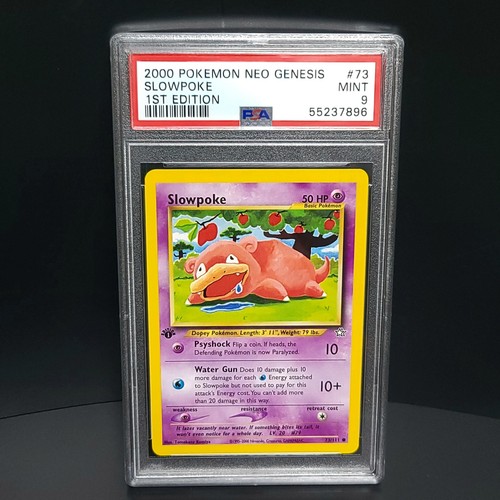 Slowpoke (1st Edition) graded PSA 9 for sale on eBay
