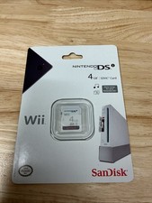 New OEM SanDisk Nintendo DSi 4GB MicroSDHC Memory Card SDSDG-004G-A11