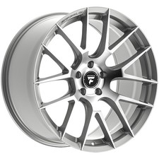 Fittipaldi 360bs 19x9.5 5x4.5 38mm Brushed Wheel Rim 19 Inch