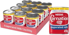 Nestle Carnation Evaporated Milk 12 x 410g Pudding Desserts - £19.99