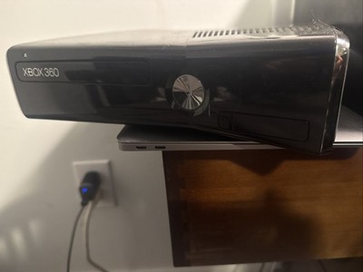 Microsoft Xbox 360 S Slim Black Model 1439 Console + Power Cord