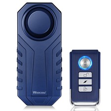 113dB Bike Alarm Wireless Anti Theft Vibration Motion Sensor Vehicle Security...