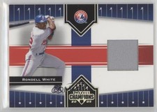 2005 Donruss Champions Impressions Materials Rondell White #117 l4r
