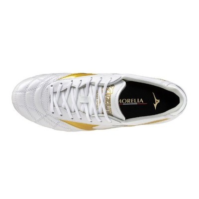 MIZUNO Morelia II JAPAN AG P1GA2603 50 Super White Pearl Gold