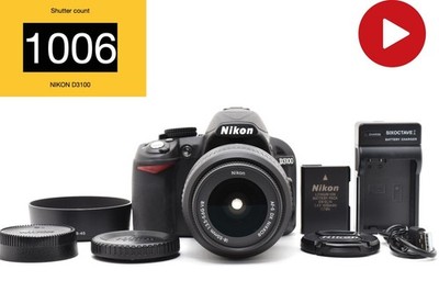 Nikon D3100 14.2MP DSLR-Kamera mit AF-S Nikkor DX VR 18-55mm f3.5-5.6G...
