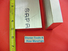 2 Pieces 1" X 3" ALUMINUM 6061 FLAT BAR 5" long T6511 Solid Extruded Mill Stock