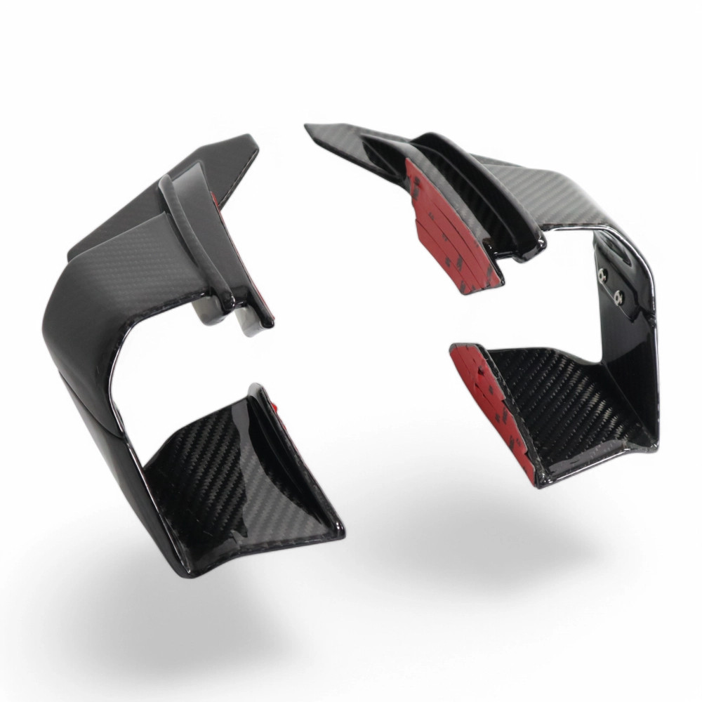 Ailerons carbone Aprilia RS660 pour pilotage sur piste et route