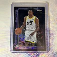 Topps Chrome 2025-26 Collin Sexton BLACK PULSAR #’d /10