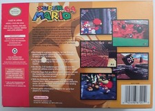 Super Mario 64 - CIB (complete in box) in excellent condition w/manuals