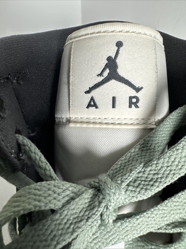 Nike Air Jordan 1 Mid BQ6472-130 White Green Sneaker Shoes Size 9 clean - Picture 6 of 15